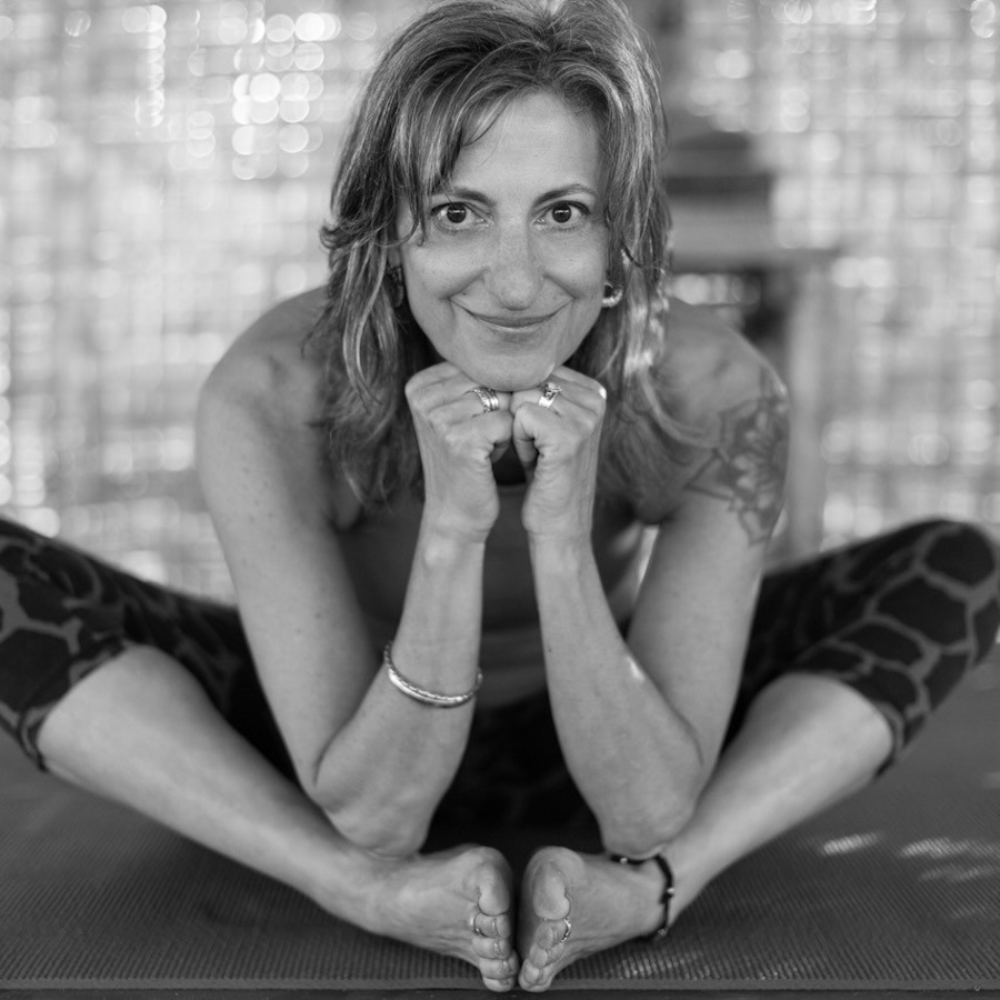 Dina Cohen yoga pose