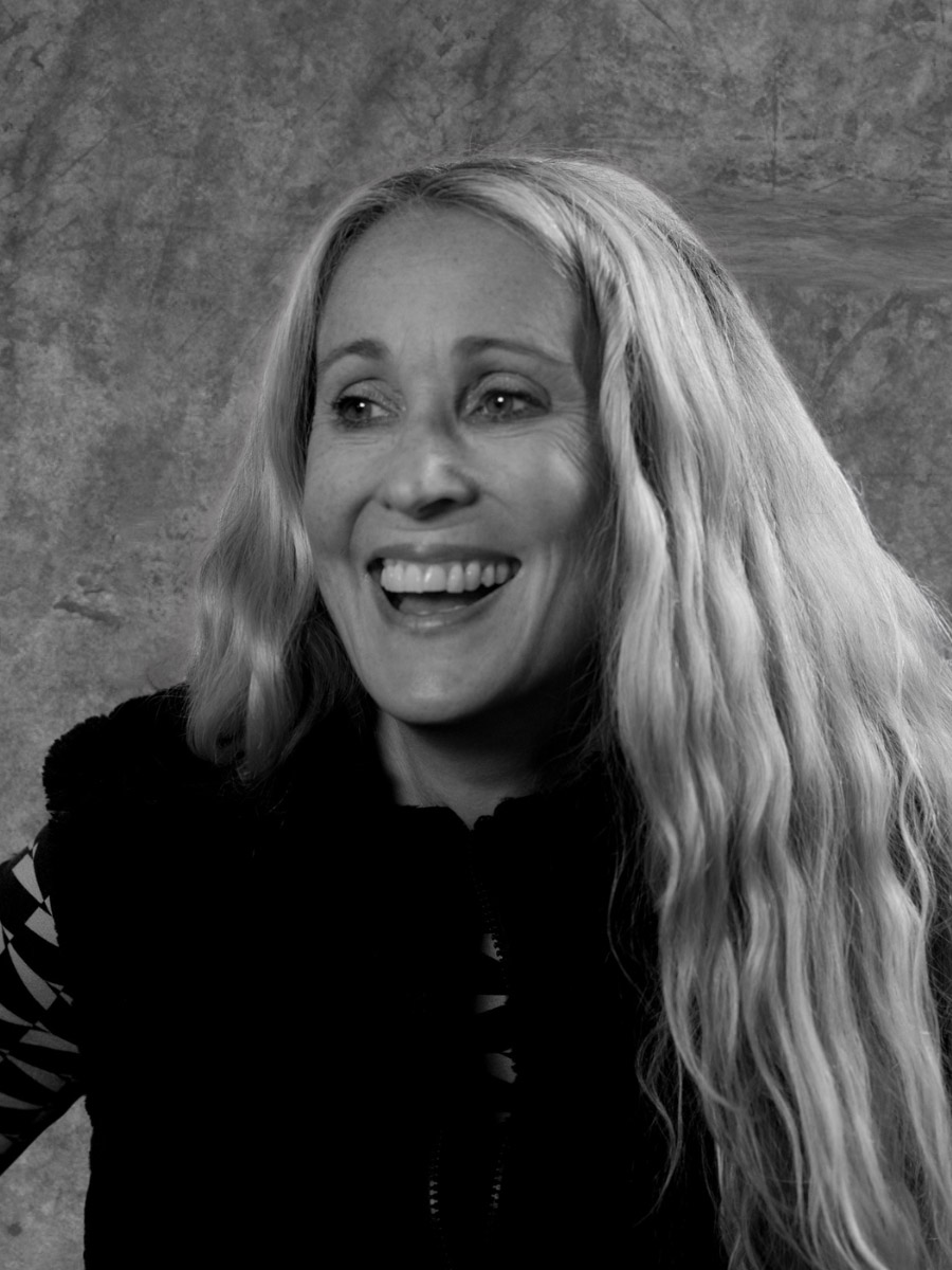 Portrait of Ella Milroy co-founder of the shala