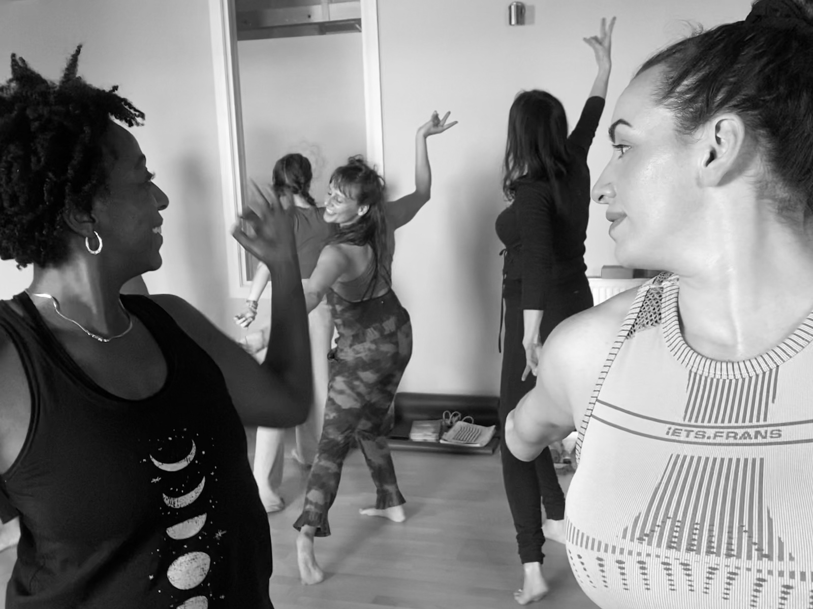 Self expression through somatic movement in action on Somatic Yoga Teacher Training