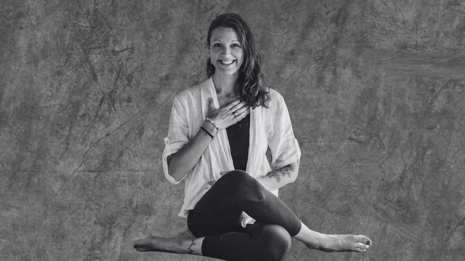 Portrait of Jennie Wadsten-Sharma, lead teacher trainer on 300-hour training