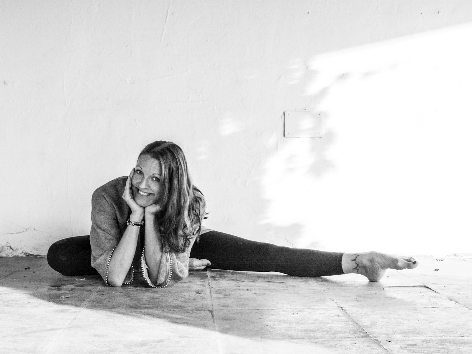 Portrait of yoga teacher, Jennie Wadsten Sharma