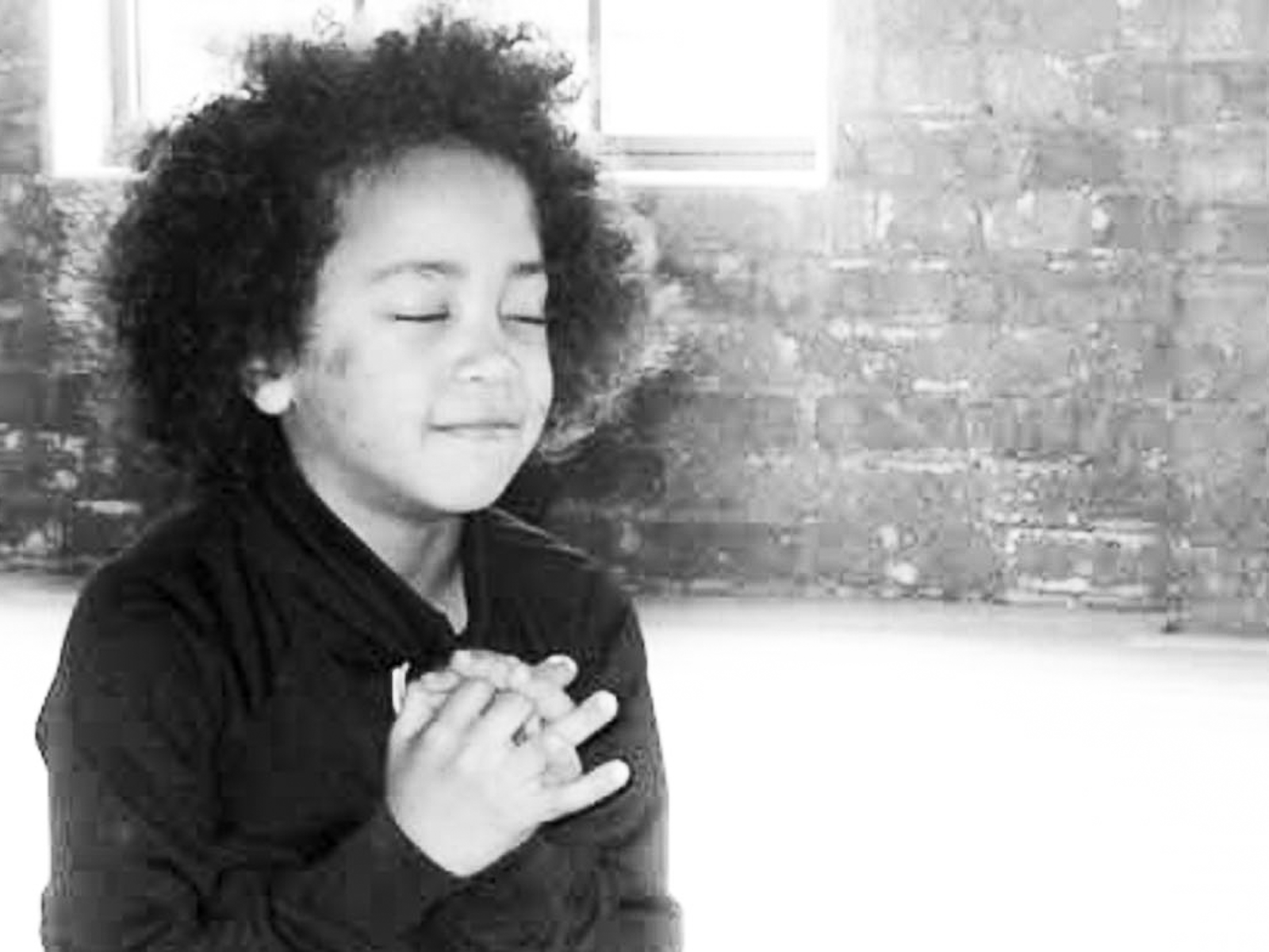 Child in meditation, The Shala School of Yoga